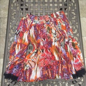 Boston Proper long sleeve blouse